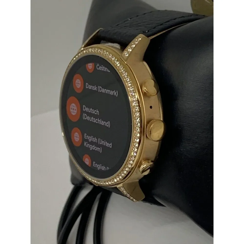 Fossil Gen 4 Authentic Digital Dial Smart Watch Custom Band FTW6015 QT355